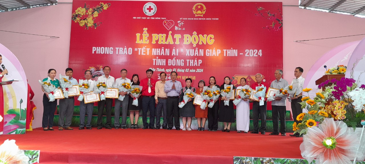 Tết Nhân Ái xuân giáp thìn 2024 - Đồng Tháp